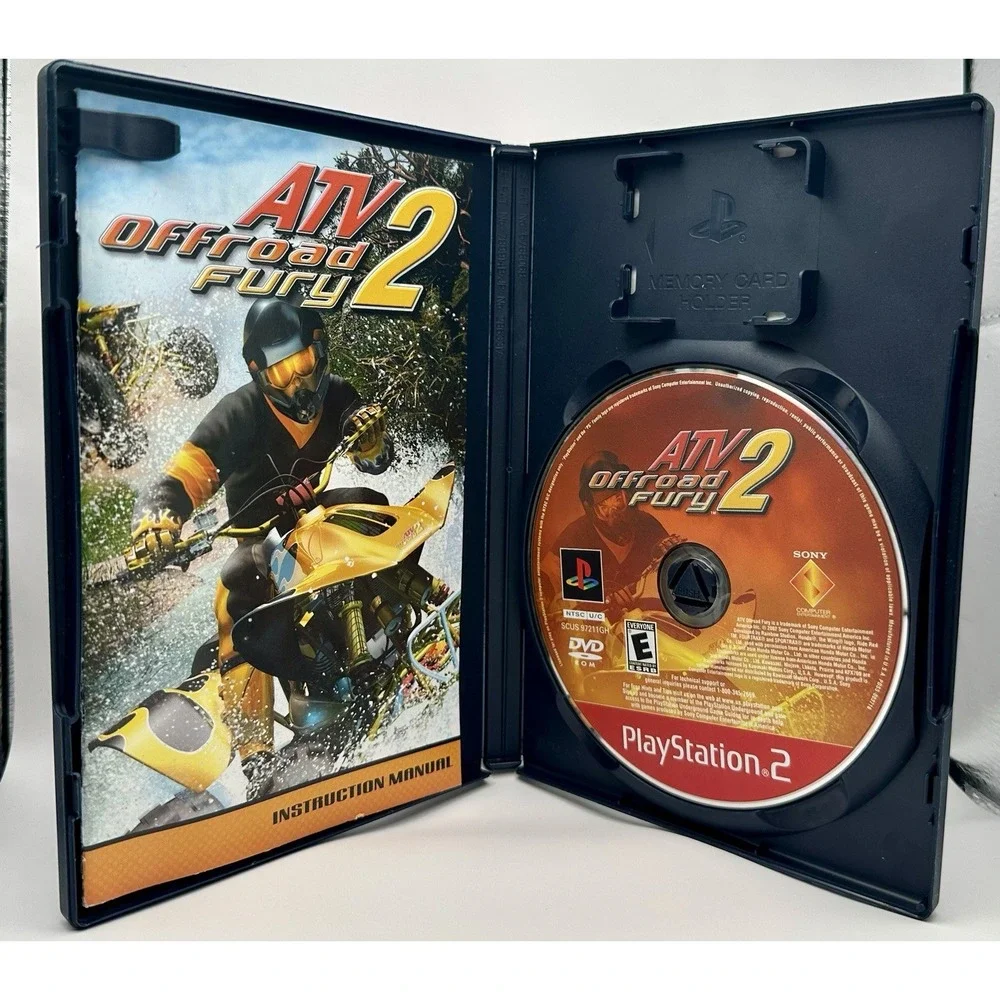 ATV Offroad Fury 1 2 3 MX vs ATV Unleashed PS2 Games Lot Bundle Collection THQ